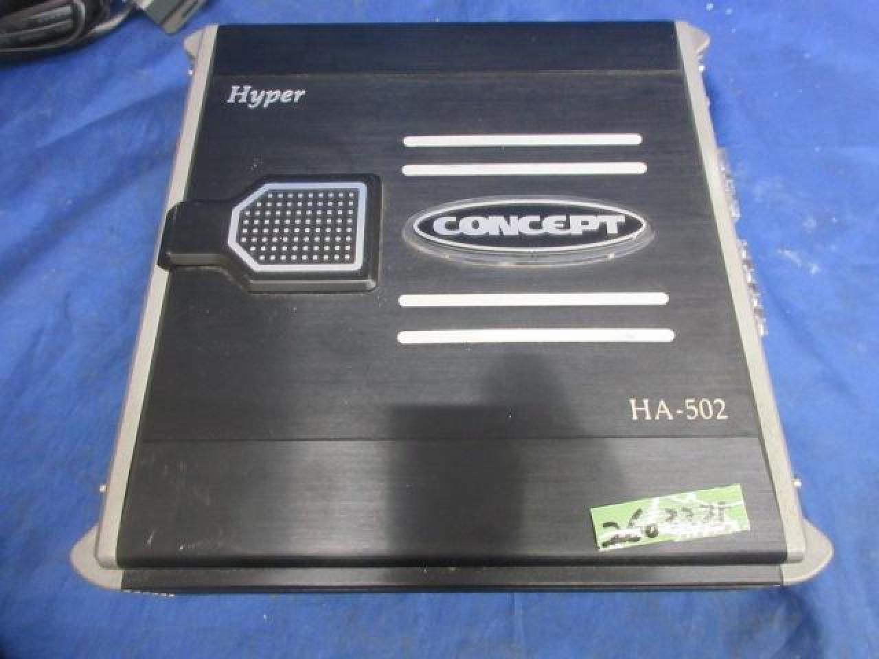 メーカー不明 CONCEPT HA-502 ch パワーアンプ | 中古品 | アップガレージ 佐賀店 | カー用品 アンプを通販で購入する ...