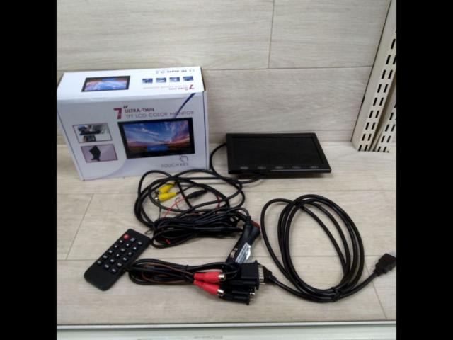 7 inches
Dash monitor
HDMI/VGA/RCA input