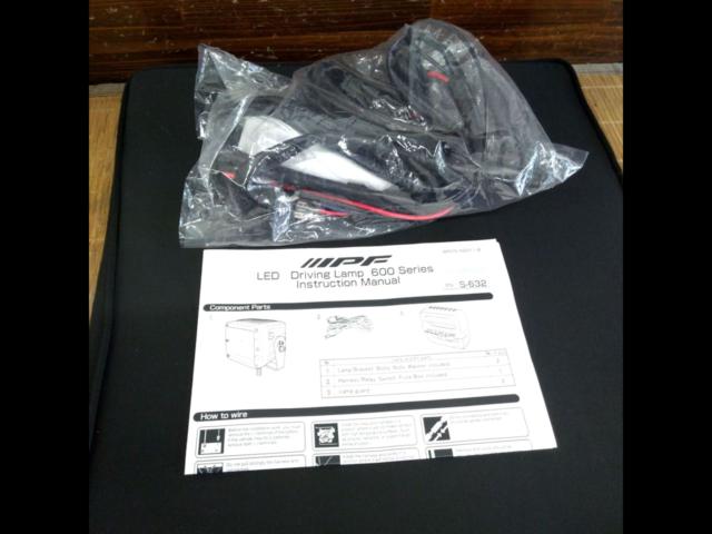 【IPF】 ドライビングランプC 600シリーズ S-632 ホワイト