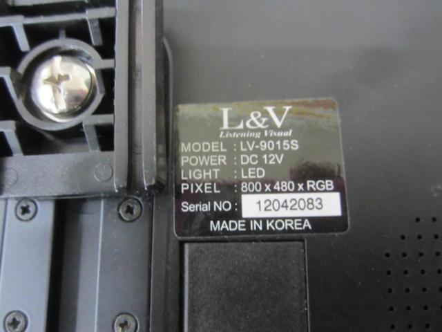 L &amp; V
Monitor
LV-9015S
