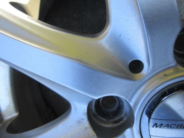 DUNLOP MACBES MB8 【ホイールのみの販売です】 | やや傷や汚れあり | アップガレージ 札幌新発寒店 | カー用品 アルミ ...