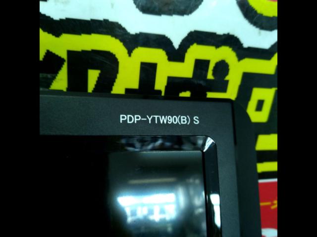 山善 キュリオム ポータブルDVDプレーヤー CPRM対応 9インチ(16:9) ツインモニター AC/DC対応 TFT液晶 PDP-TW90(B)