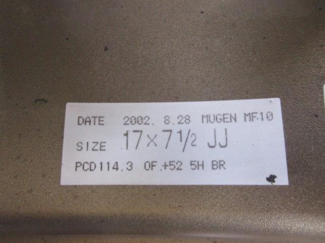 Extremely rare!! RAYS forged wheels!!
Infinity (MUGEN)
MF10