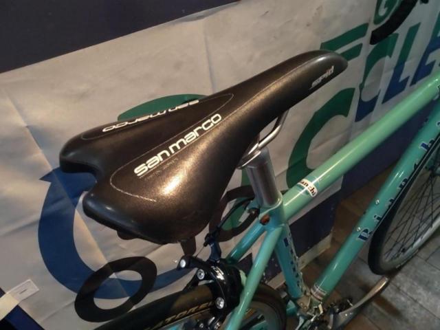 BIANCHI BRAVA 2010年モデル 700C 2×9S クロモリフレーム ロードバイク チェレステ サイズ:44