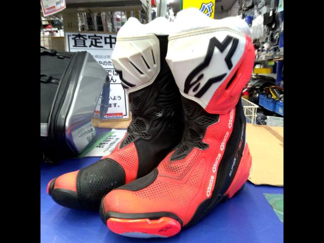 Alpinestars】SUPERTECH-R(スーパーテックR) VENTED BOOT BK/WH/RED 