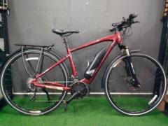 YAMAHA PW70TCM YPJ-TC 2020年 700x35c 2x9s 13.3Ah電動アシスト付クロスバイク レッド サイズ:M