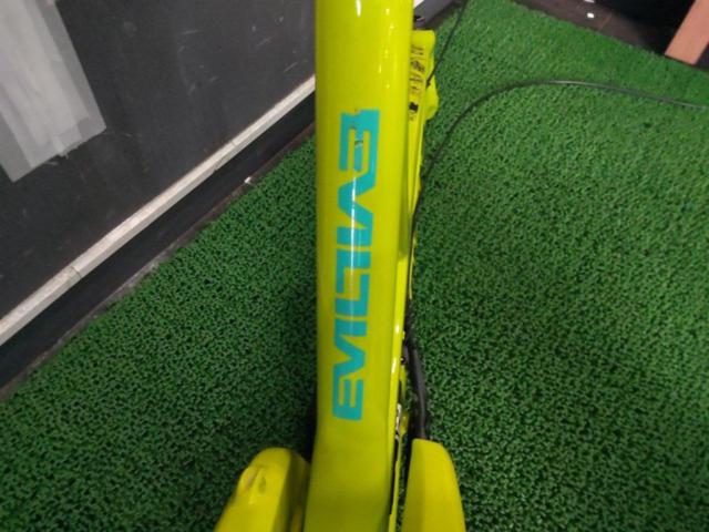 ※リアユニット動作未確認 Evil Insurgent カーボンフルサスMTBフレーム 27.5インチ イエロー