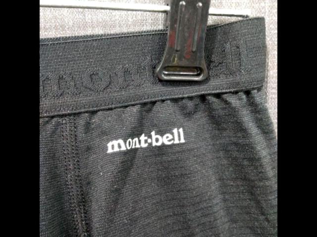女性用Mサイズ MONT BELL サイクルインナーショーツ ブラック