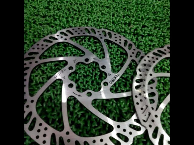 TEKTRO Φ160/残1.9 6ボルトブレーキディスク2枚