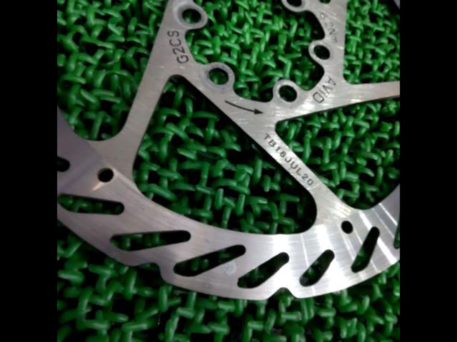 AVID Φ160/残1.8 6ボルトブレーキディスク2枚