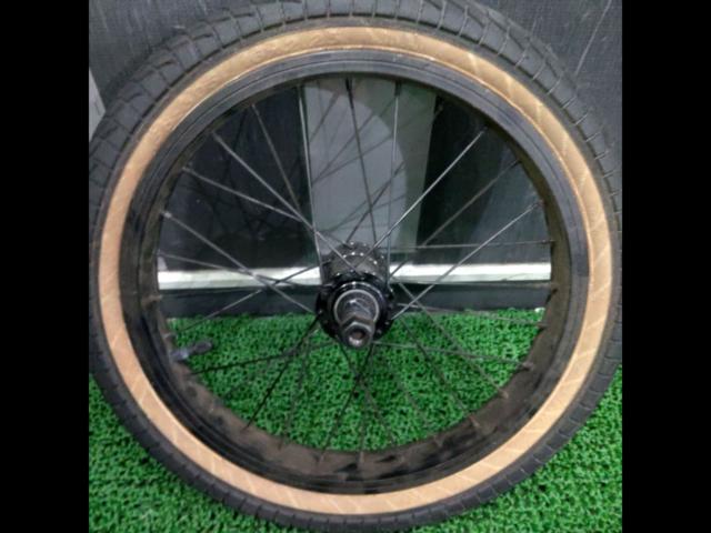 HARO 16インチBMXフロントホイール ブラック