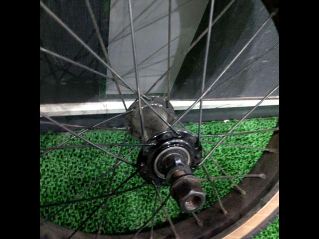 HARO 16インチBMXフロントホイール ブラック