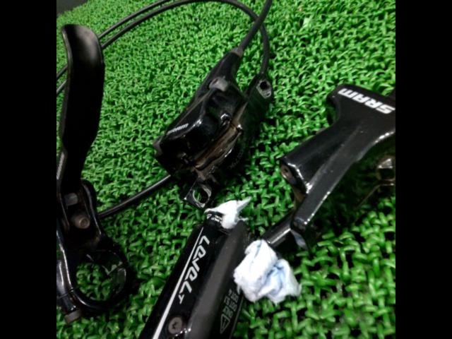 SRAM LEVEL T 油圧ディスクブレーキ前後セット※ホース無し