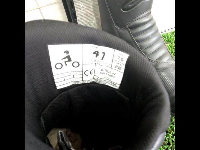 Size: 26cm AlpinestarsRIDGE
V2
DRYSTAR
Riding boots