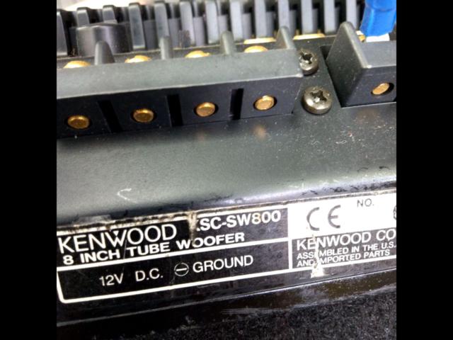 KENWOOD KSC-SW800