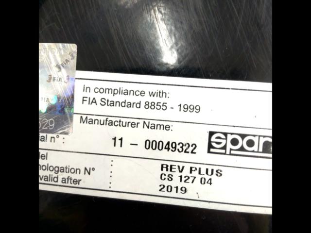 SPARCO REV PLUS フルバケットシート