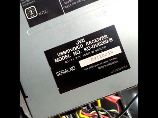 JVC KD-DV6200-S ★フロントUSB搭載★