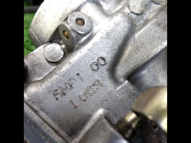 Genuine Yamaha carburetor
Serow 225WE (5MP)