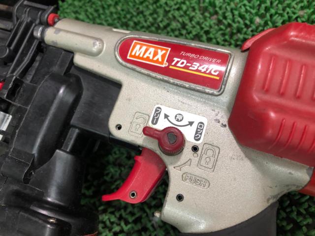 MAX マックス 41mm 常圧ターボドライバ ねじ打ち機 TD-341G