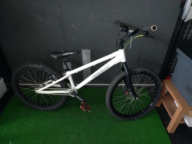 BIONIC モデル不明 24インチ シングルギア トライアルバイク ホワイト