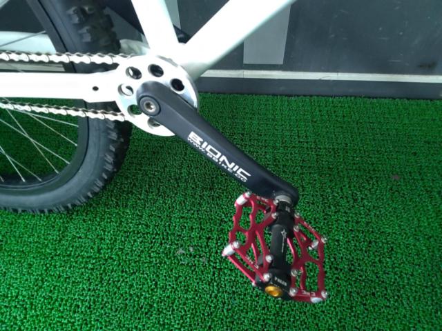 BIONIC モデル不明 24インチ シングルギア トライアルバイク ホワイト