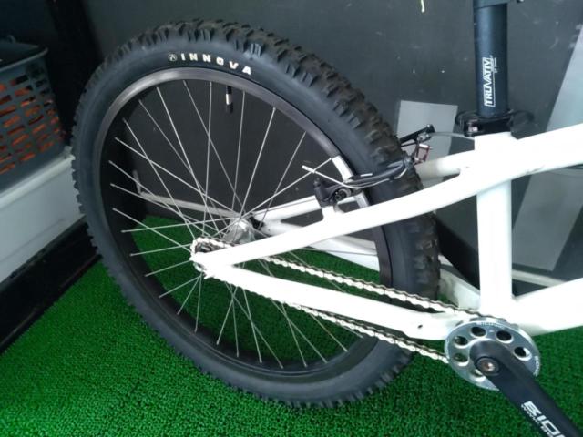 BIONIC モデル不明 24インチ シングルギア トライアルバイク ホワイト