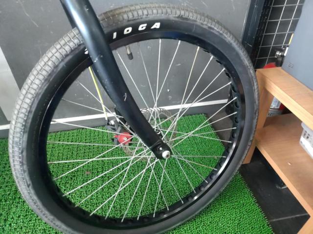 BIONIC モデル不明 24インチ シングルギア トライアルバイク ホワイト