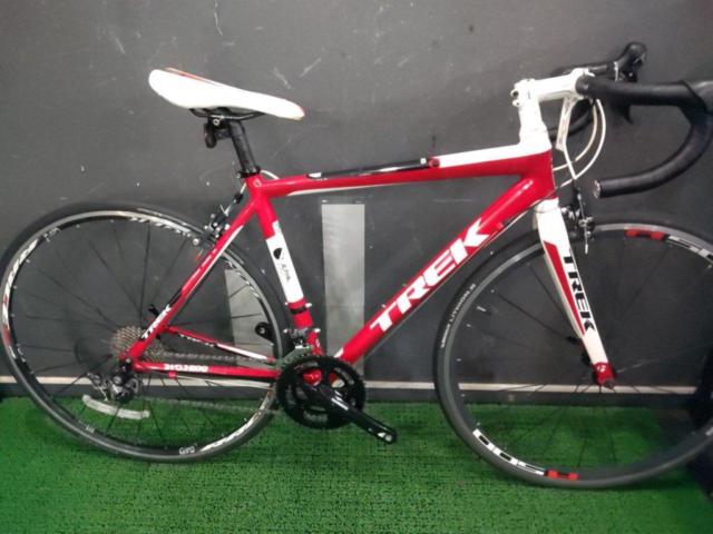 TREK 2.3 2012モデル 700x23c2x10sアルミロードバイク レッド サイズ52/参考サイズ170-180