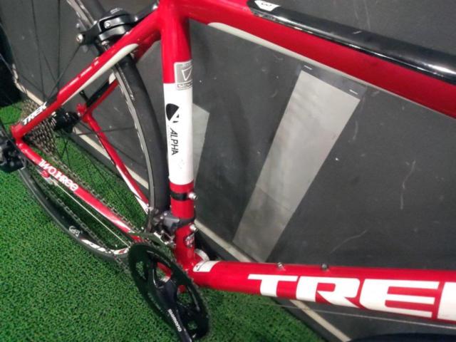 TREK 2.3 2012モデル 700x23c2x10sアルミロードバイク レッド サイズ52/参考サイズ170-180