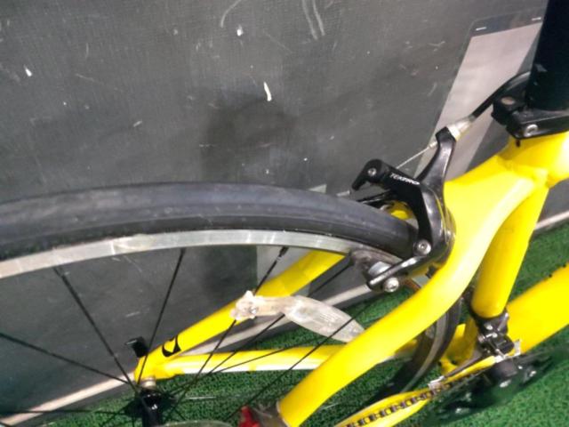 LOUIS GARNEAU LGS-CEN 700x23c2x9sアルミロードバイク イエロー サイズ420/参考サイズ:150-165