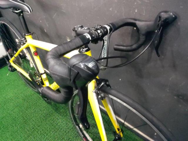 LOUIS GARNEAU LGS-CEN 700x23c2x9sアルミロードバイク イエロー サイズ420/参考サイズ:150-165