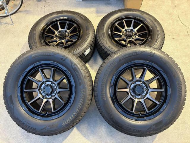 weds ADVENTURE MUD VANCE 06 ＋ BRIDGESTONE BLIZZAK DM-V3