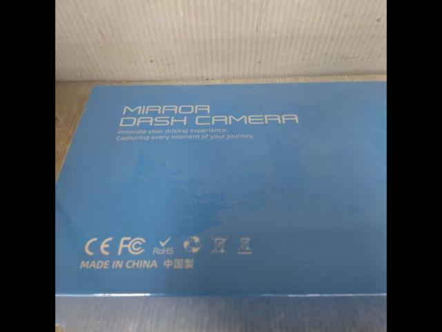 CHANGER
Mirror-type dashcam with front and rear cameras