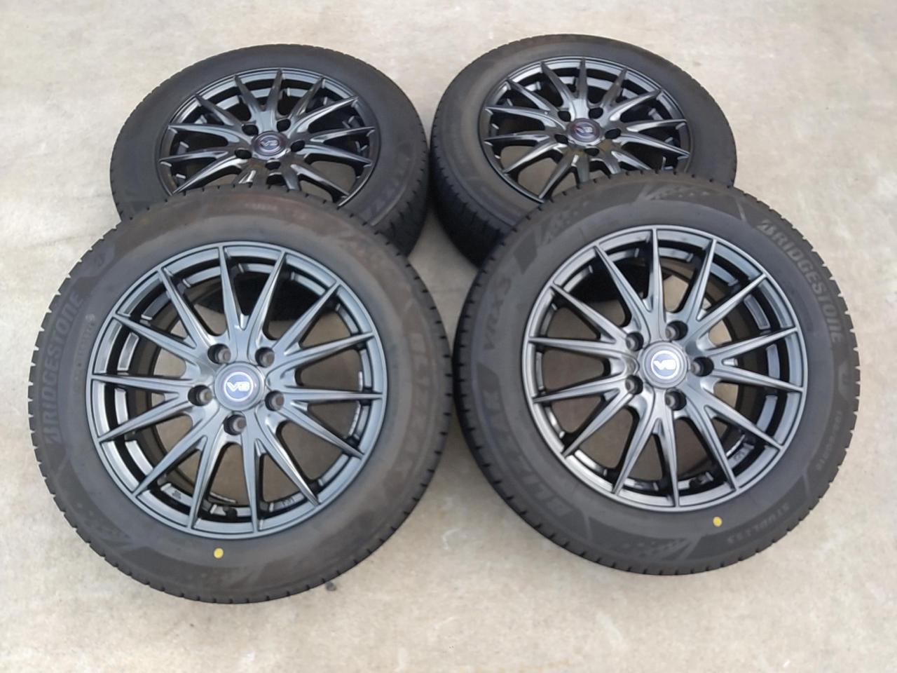 weds SHAKEDOWN VS + BRIDGESTONE BLIZZAK VRX3 | 中古品 | アップ 