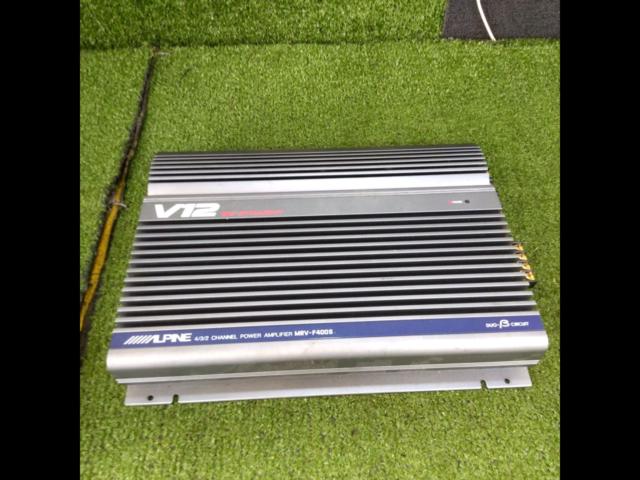 ALPINE
MRV-F400S
4ch amplifier