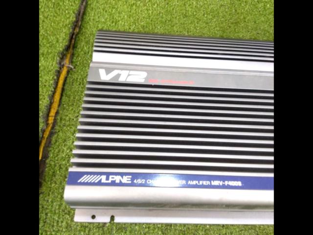 ALPINE
MRV-F400S
4ch amplifier