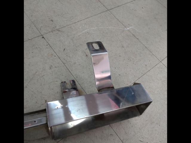 Jimny / JA11
Unknown Manufacturer
Stainless steel rear bumper