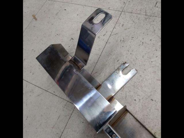 Jimny / JA11
Unknown Manufacturer
Stainless steel rear bumper