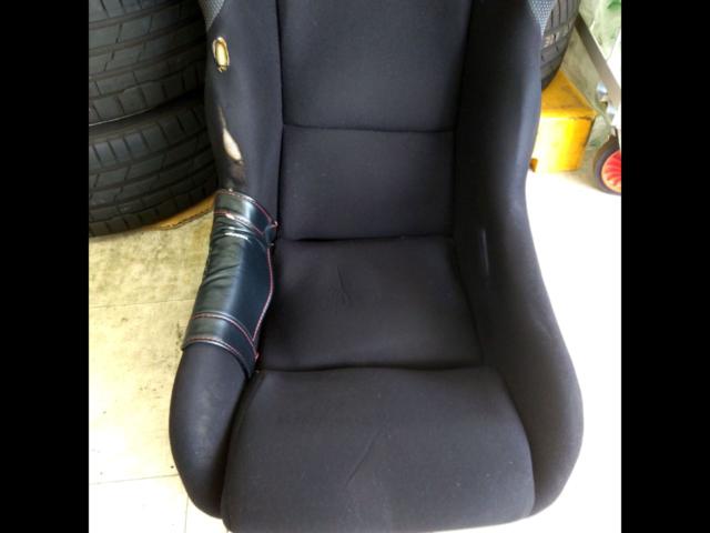 RECARO SP-G フルバケットシート (右側脇サポート部生地破れ有)【Part 