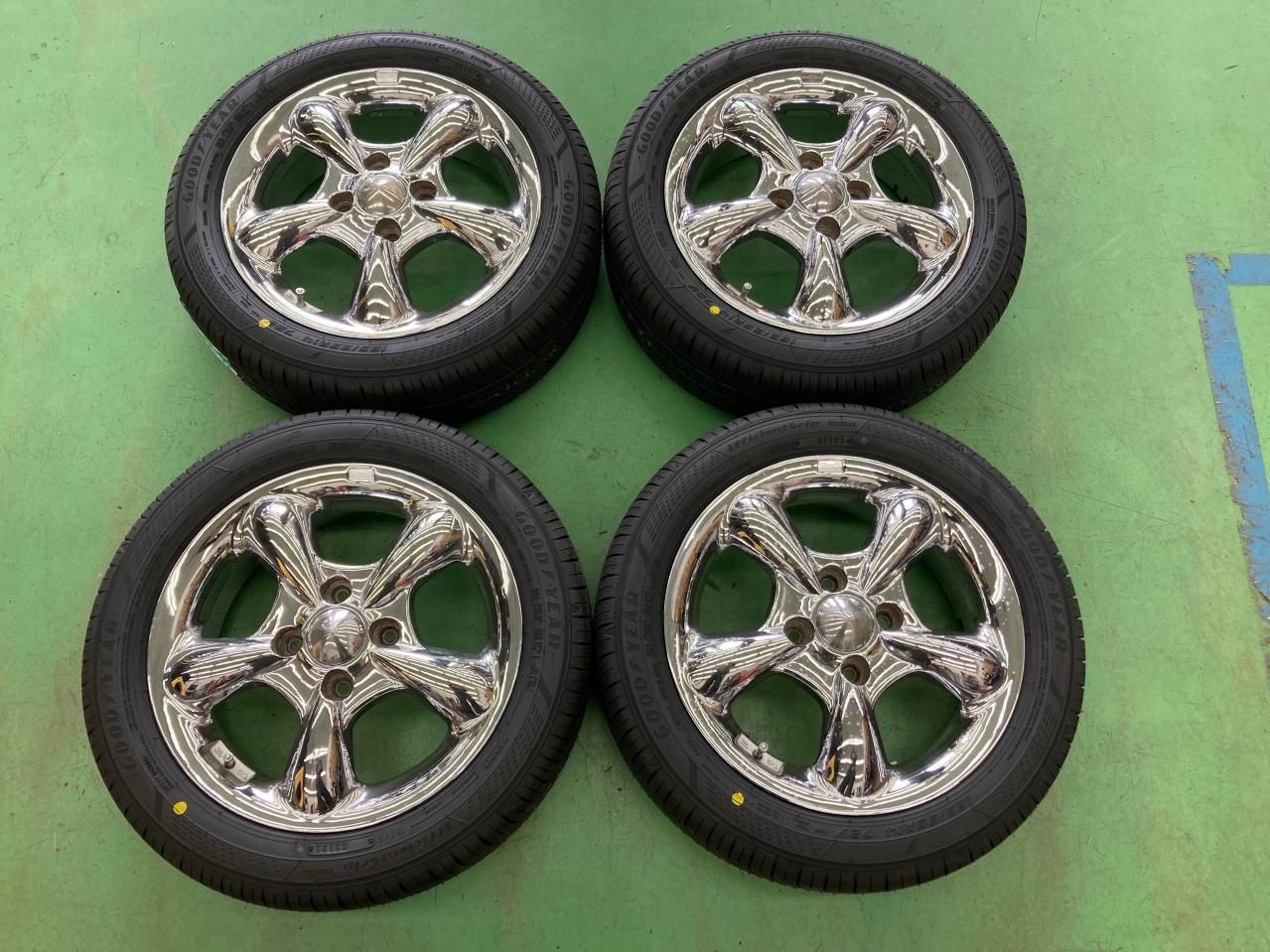 WORK (work)
GOOCARS (Gukkazu)
GOOCARS
(K-CAR)
+
GOODYEAR (Goodyear)
E-Grip
ECO
EG02
165 / 55R14