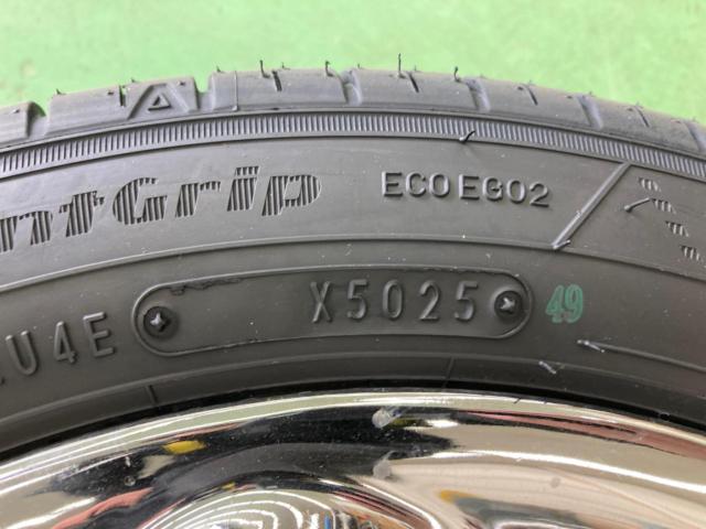 WORK (work)
GOOCARS (Gukkazu)
GOOCARS
(K-CAR)
+
GOODYEAR (Goodyear)
E-Grip
ECO
EG02
165 / 55R14