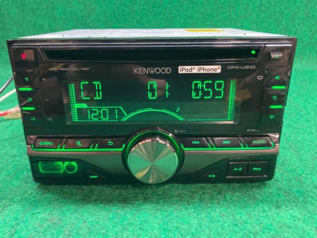KENWOOD
DPX-U5102DIN Head Unit
CD player / Front USB port / Front AUX input / Tuner
2013 model]