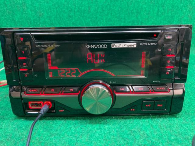 KENWOOD
DPX-U5102DIN Head Unit
CD player / Front USB port / Front AUX input / Tuner
2013 model]