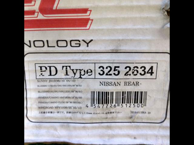 DIXCEL
Type
PD
Rear Rotor
325
2634
Avenir/Salut/Bluebird