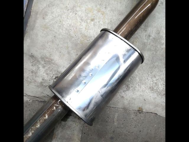 A'PEXi
N1
Evolution
[Sylvia / S15
SR20DET *Mid-pipe muffler deformed and severely dented
*It's unclear if it can be installed straight...
Current sales