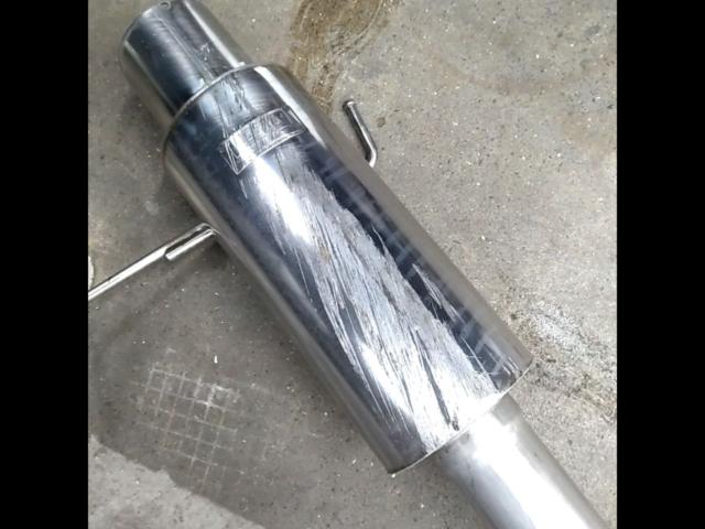 A'PEXi
N1
Evolution
[Sylvia / S15
SR20DET *Mid-pipe muffler deformed and severely dented
*It's unclear if it can be installed straight...
Current sales