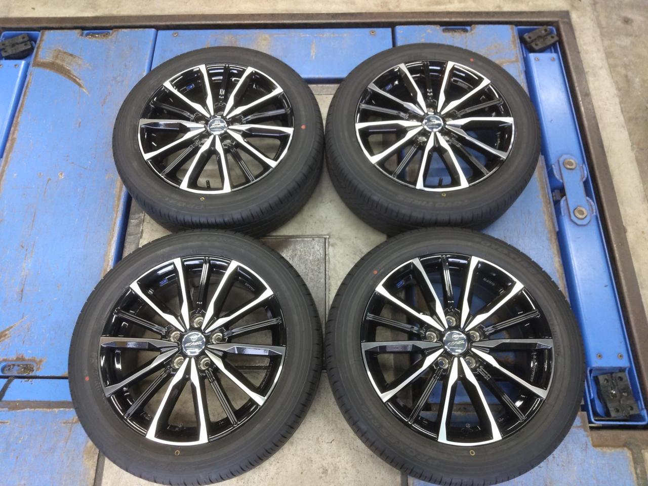 KYOHO wheels with tires removed from domestically produced vehicles.
SMACK
VALKYRIE+TOYO
PROXES
R60
To all Noah/Voxy/Stepwgn owners