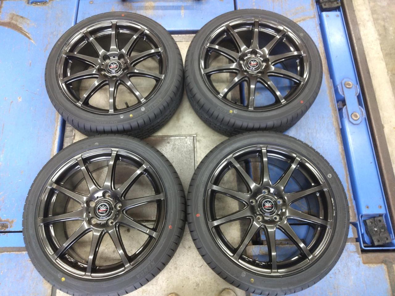 BADX with brand new minivan-specific tires
632
LOXARNY
SPORT
RS-10+KENDA
KR 201
For Noah/Voxy etc.