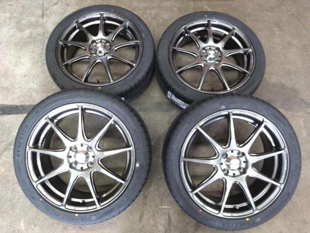 WedsSport with new tires
SA-99R+KENDA
KR 203
Note/Demio/Current Aqua etc.