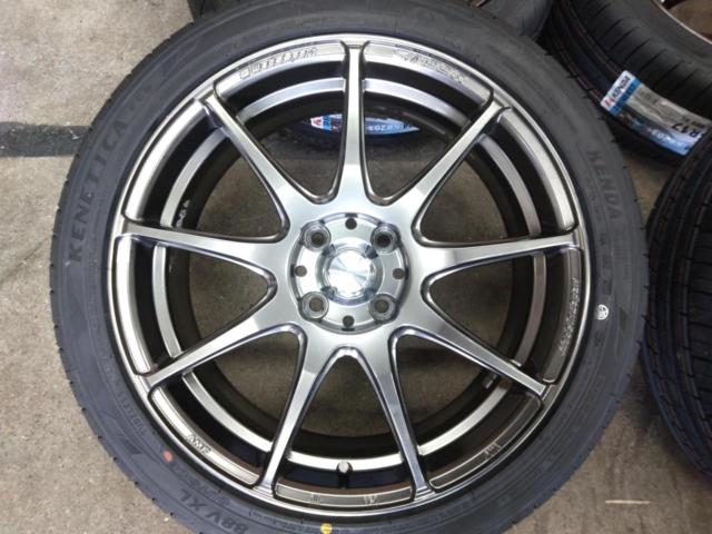 WedsSport with new tires
SA-99R+KENDA
KR 203
Note/Demio/Current Aqua etc.